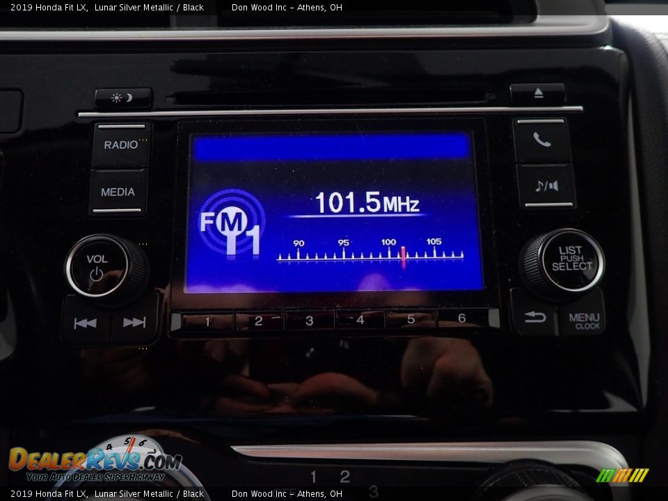 2019 Honda Fit LX Lunar Silver Metallic / Black Photo #3