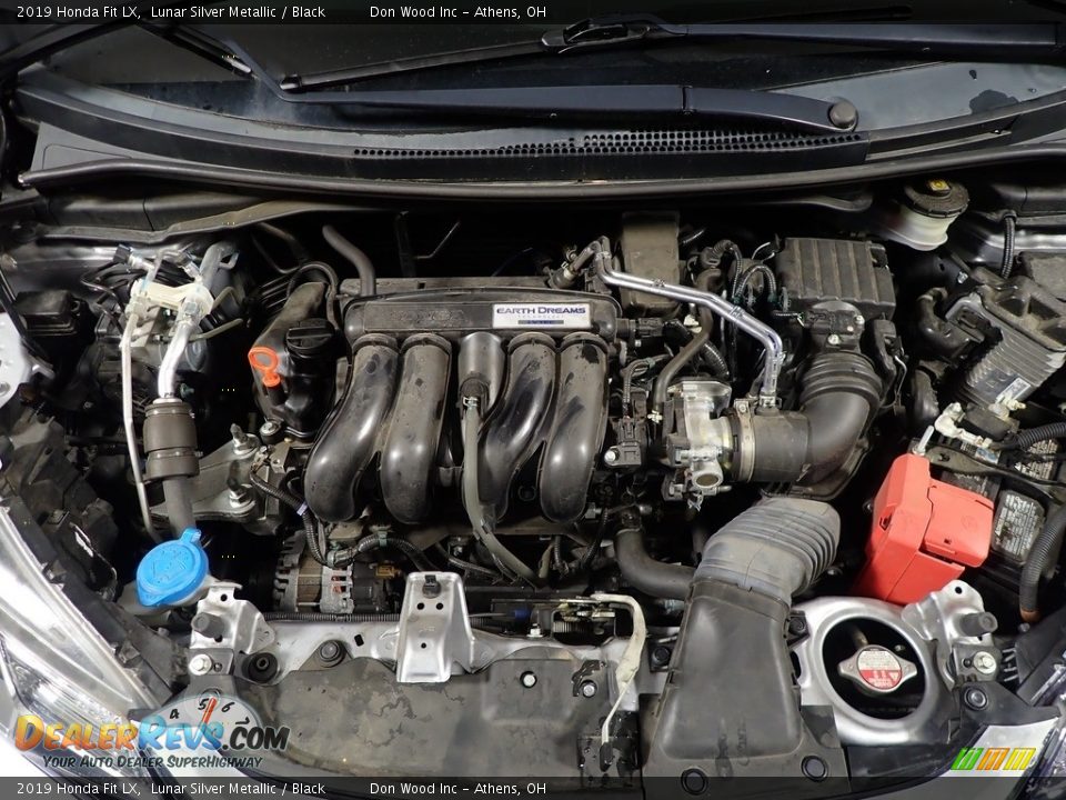 2019 Honda Fit LX Lunar Silver Metallic / Black Photo #8