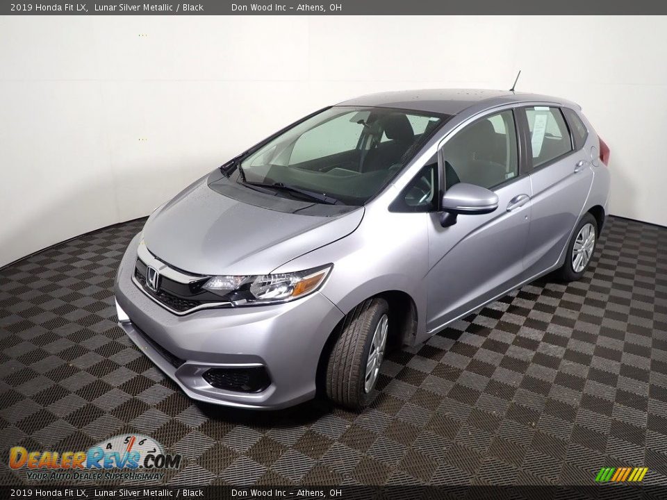 2019 Honda Fit LX Lunar Silver Metallic / Black Photo #10