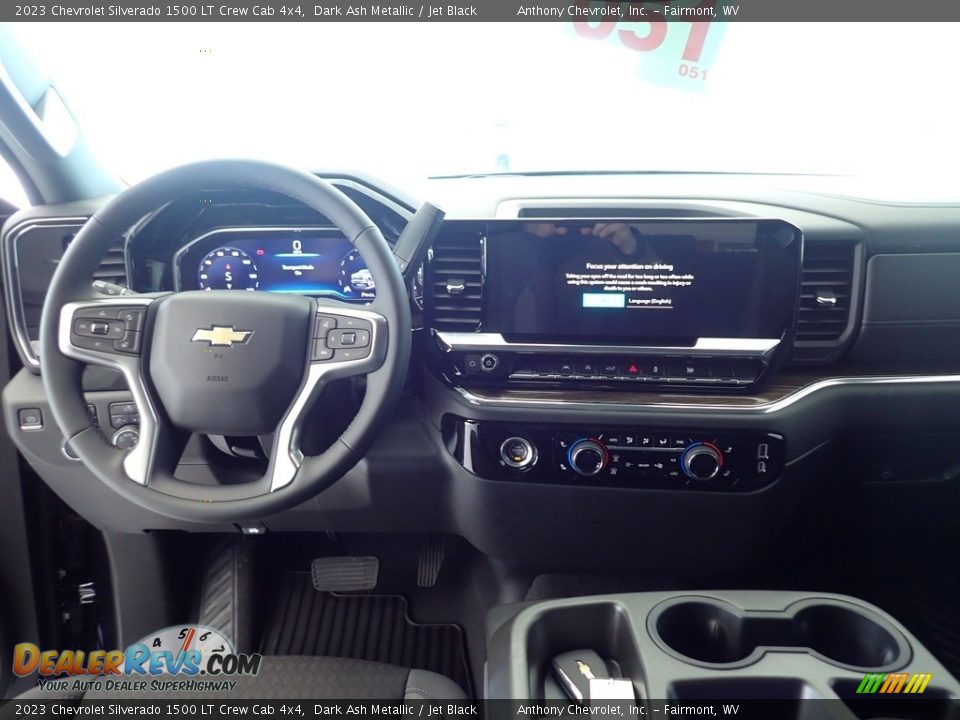 2023 Chevrolet Silverado 1500 LT Crew Cab 4x4 Dark Ash Metallic / Jet Black Photo #13