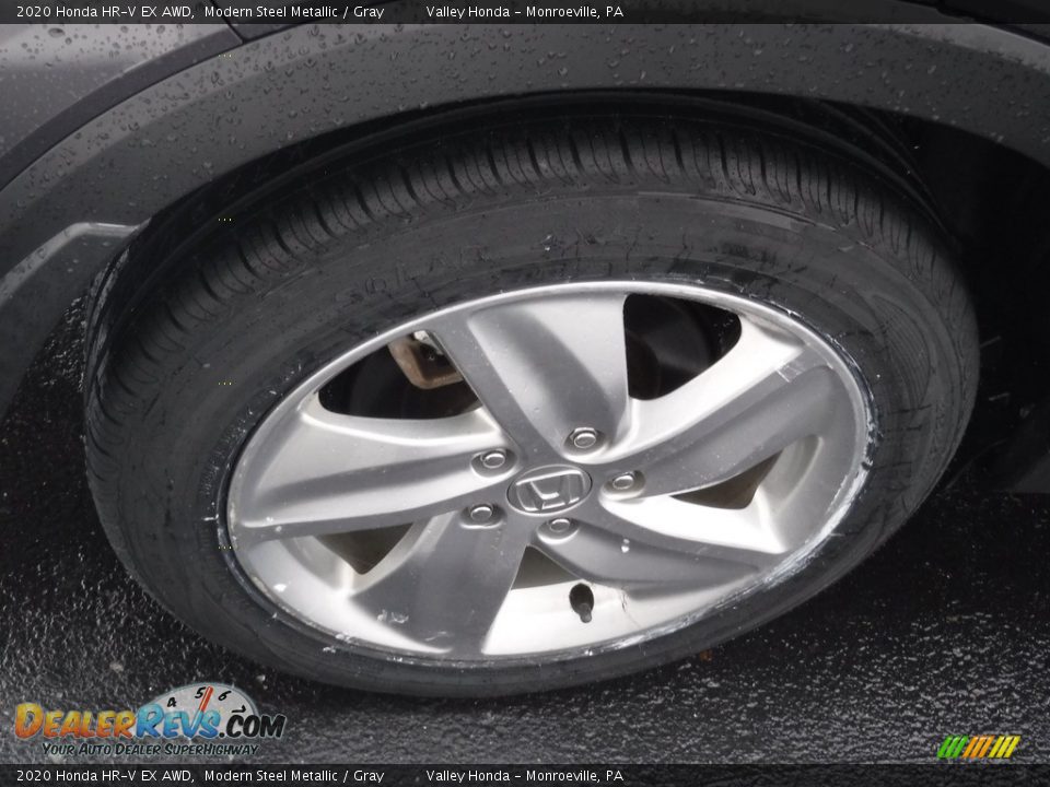 2020 Honda HR-V EX AWD Modern Steel Metallic / Gray Photo #6