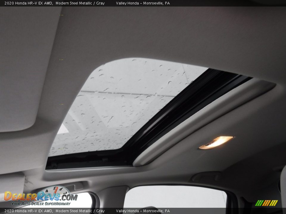 2020 Honda HR-V EX AWD Modern Steel Metallic / Gray Photo #11