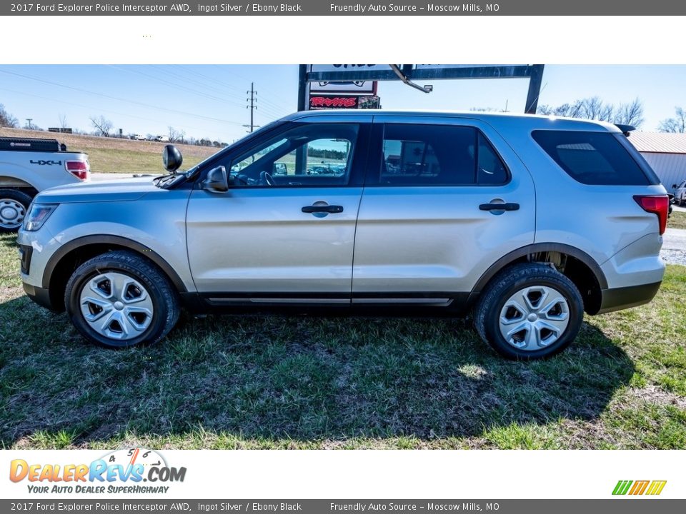 Ingot Silver 2017 Ford Explorer Police Interceptor AWD Photo #6