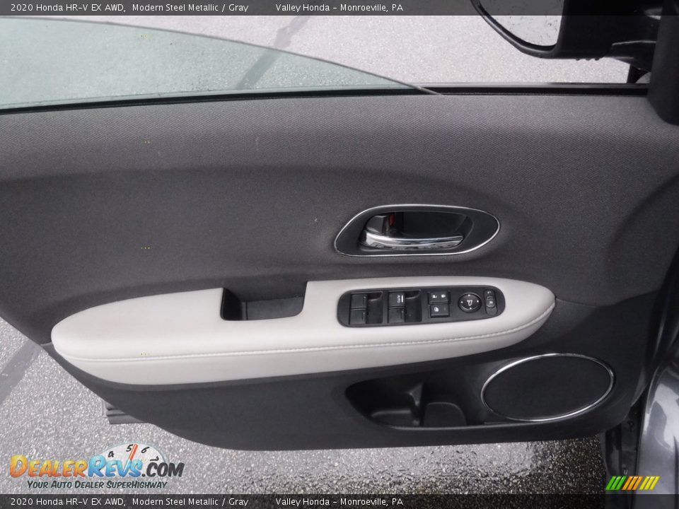 2020 Honda HR-V EX AWD Modern Steel Metallic / Gray Photo #13