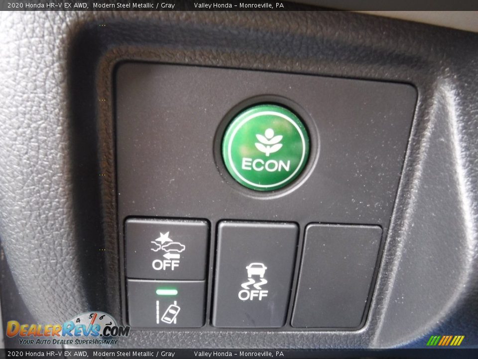 2020 Honda HR-V EX AWD Modern Steel Metallic / Gray Photo #14