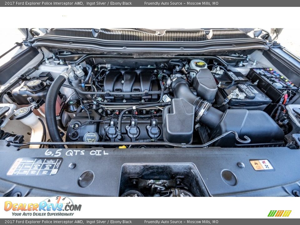 2017 Ford Explorer Police Interceptor AWD 3.7 Liter DOHC 24-Valve V6 Engine Photo #9