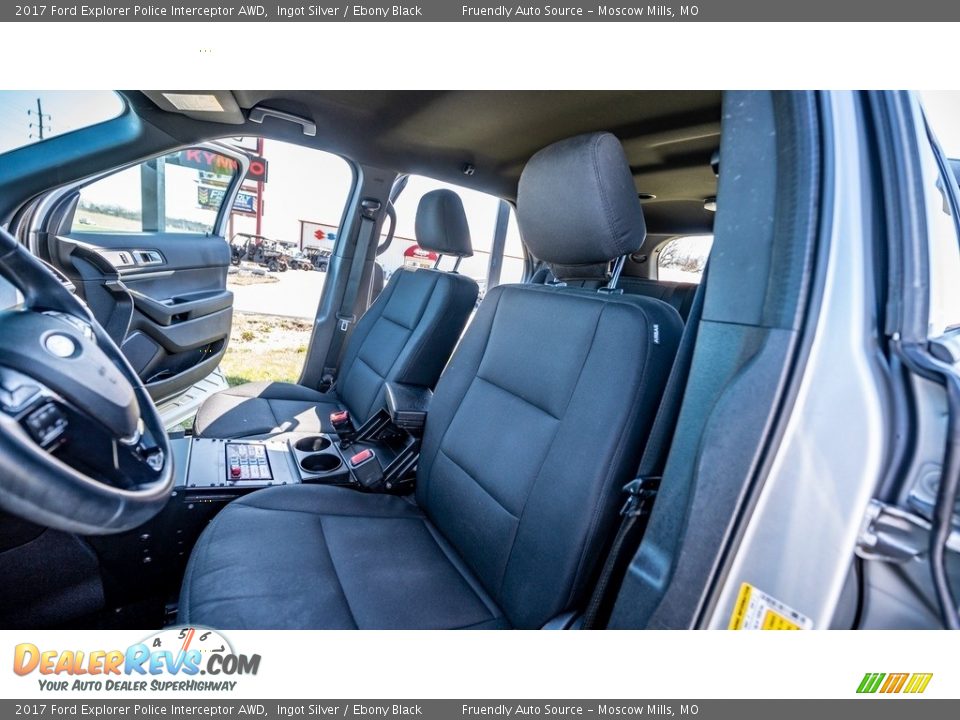 2017 Ford Explorer Police Interceptor AWD Ingot Silver / Ebony Black Photo #10
