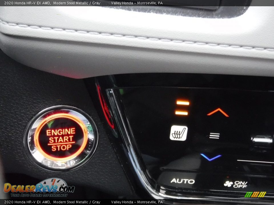 2020 Honda HR-V EX AWD Modern Steel Metallic / Gray Photo #17