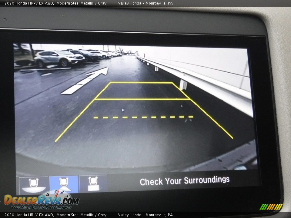 2020 Honda HR-V EX AWD Modern Steel Metallic / Gray Photo #19