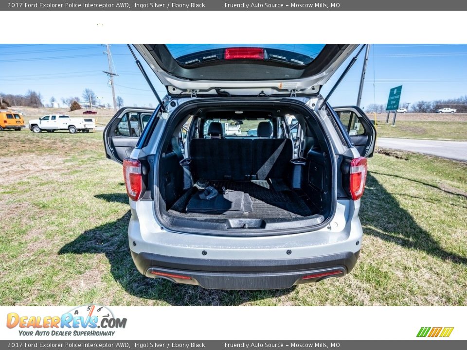 2017 Ford Explorer Police Interceptor AWD Ingot Silver / Ebony Black Photo #14