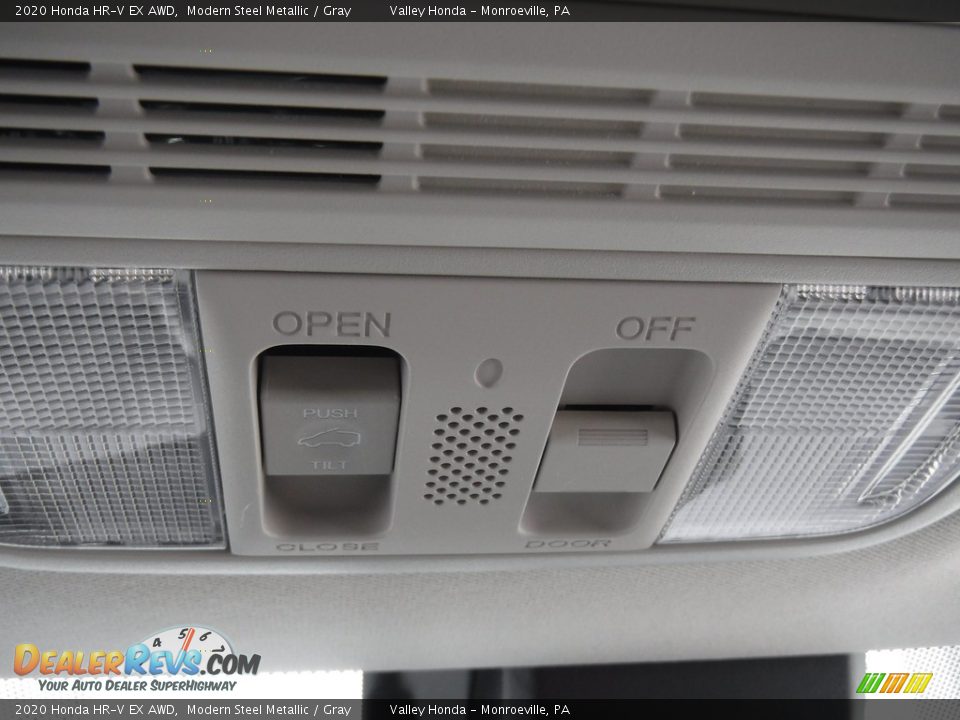 2020 Honda HR-V EX AWD Modern Steel Metallic / Gray Photo #22