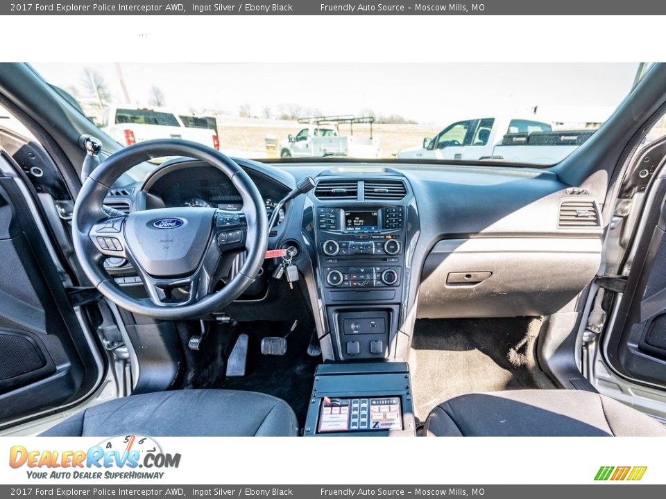 Dashboard of 2017 Ford Explorer Police Interceptor AWD Photo #19