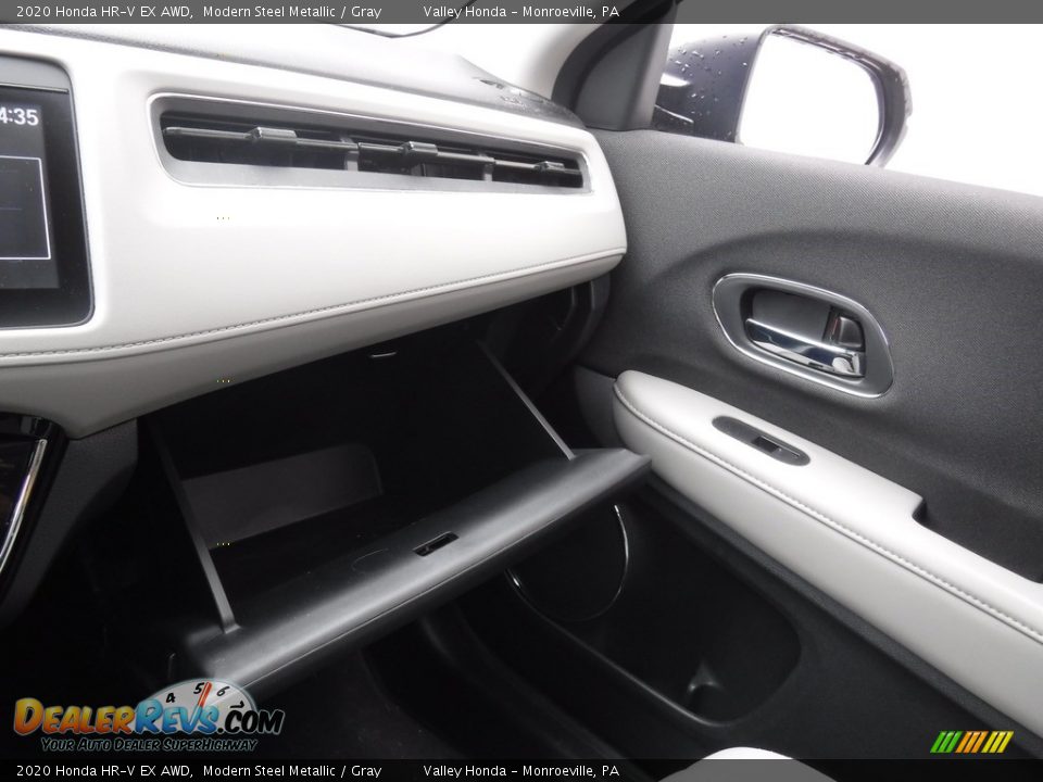 2020 Honda HR-V EX AWD Modern Steel Metallic / Gray Photo #27