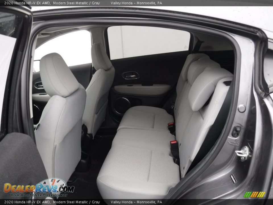 2020 Honda HR-V EX AWD Modern Steel Metallic / Gray Photo #28