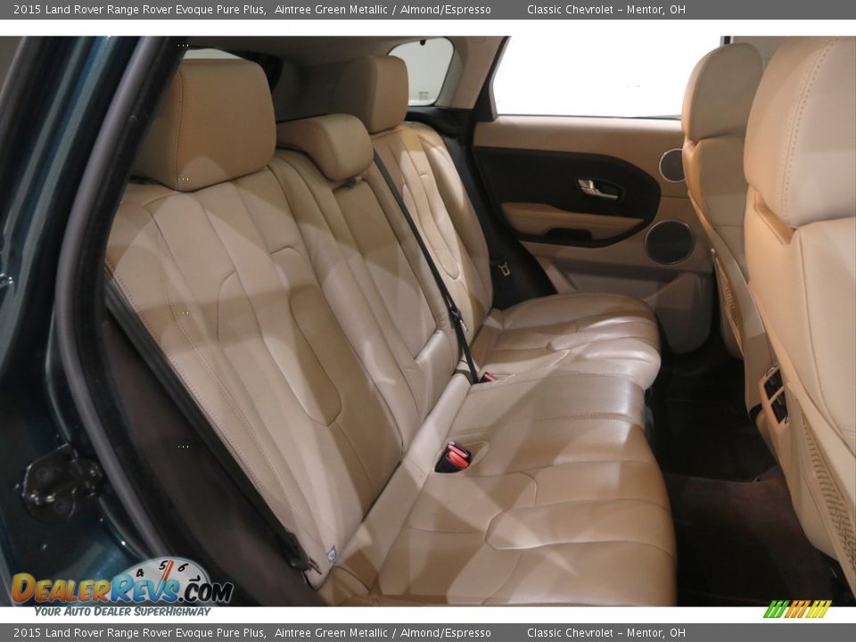 Rear Seat of 2015 Land Rover Range Rover Evoque Pure Plus Photo #21