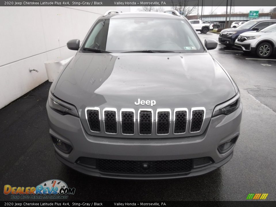 2020 Jeep Cherokee Latitude Plus 4x4 Sting-Gray / Black Photo #5