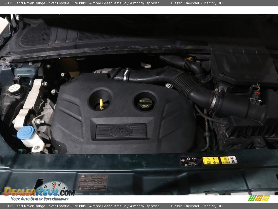 2015 Land Rover Range Rover Evoque Pure Plus 2.0 Liter DI Turbocharged DOHC 16-Valve VVT 4 Cylinder Engine Photo #24