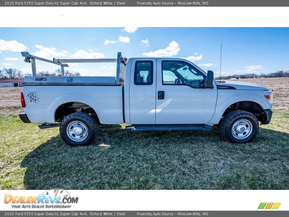 2015 Ford F250 Super Duty XL Super Cab 4x4 Oxford White / Steel Photo #2