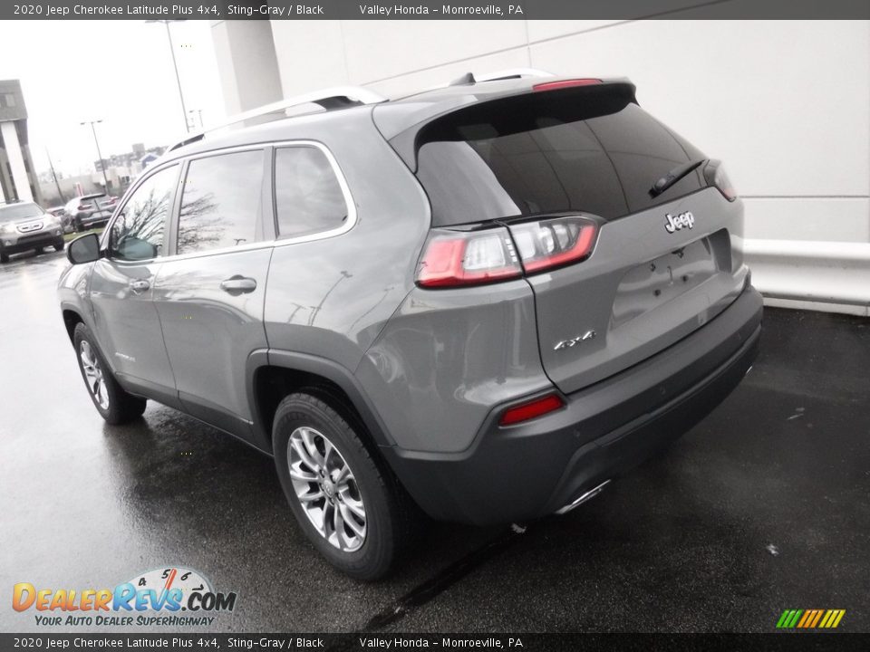 2020 Jeep Cherokee Latitude Plus 4x4 Sting-Gray / Black Photo #9