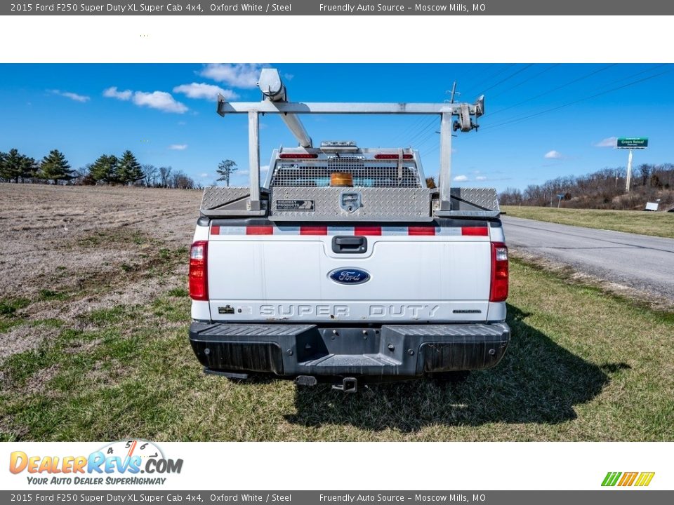 2015 Ford F250 Super Duty XL Super Cab 4x4 Oxford White / Steel Photo #6