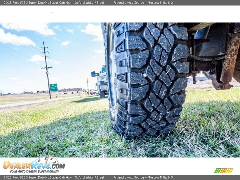 2015 Ford F250 Super Duty XL Super Cab 4x4 Oxford White / Steel Photo #22