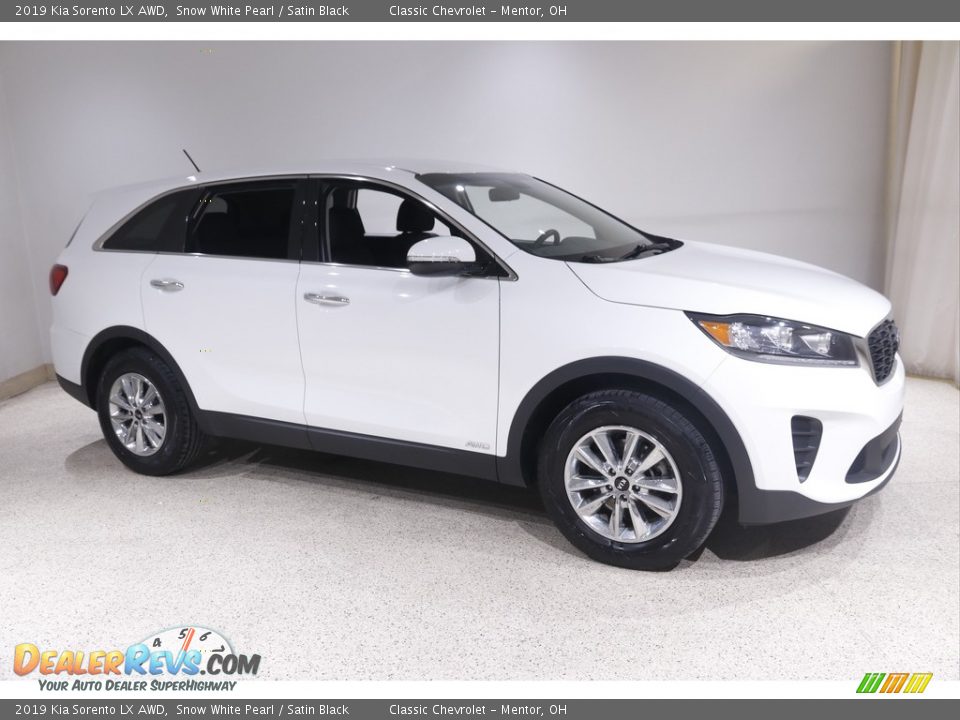 2019 Kia Sorento LX AWD Snow White Pearl / Satin Black Photo #1