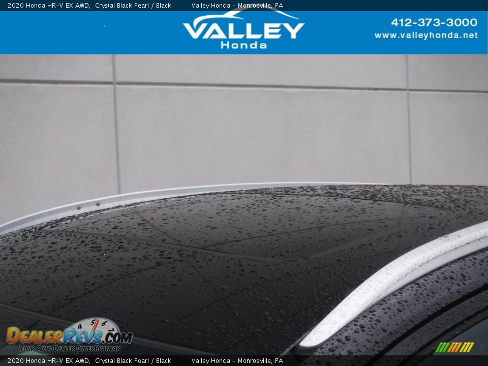 2020 Honda HR-V EX AWD Crystal Black Pearl / Black Photo #3