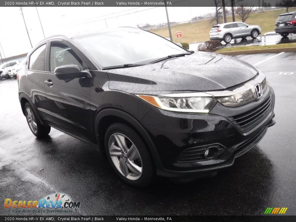 2020 Honda HR-V EX AWD Crystal Black Pearl / Black Photo #6