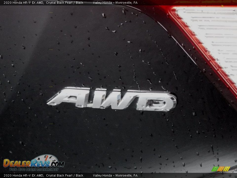 2020 Honda HR-V EX AWD Crystal Black Pearl / Black Photo #8