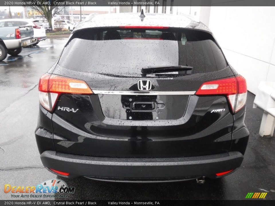 2020 Honda HR-V EX AWD Crystal Black Pearl / Black Photo #9