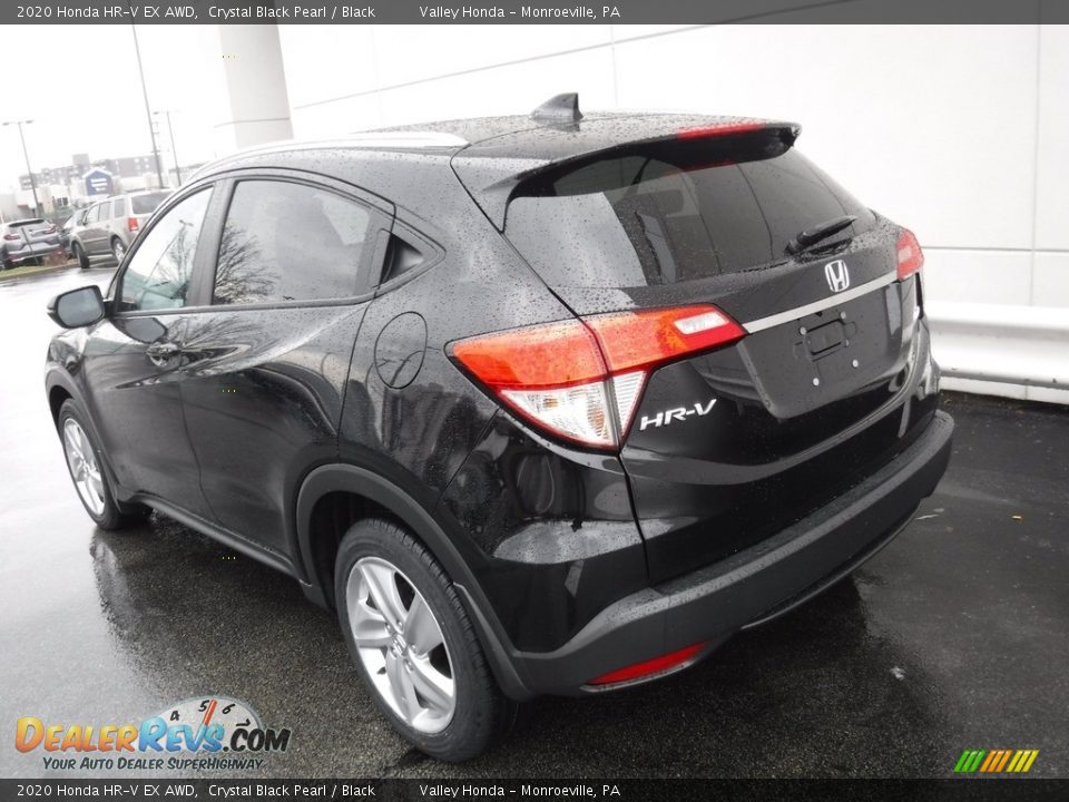 2020 Honda HR-V EX AWD Crystal Black Pearl / Black Photo #10