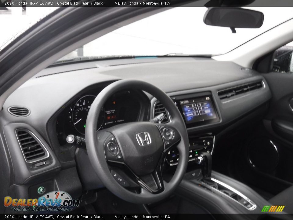 2020 Honda HR-V EX AWD Crystal Black Pearl / Black Photo #13