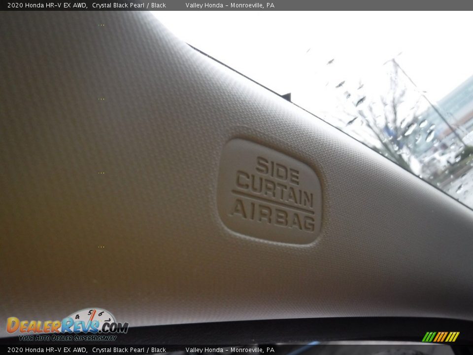 2020 Honda HR-V EX AWD Crystal Black Pearl / Black Photo #21