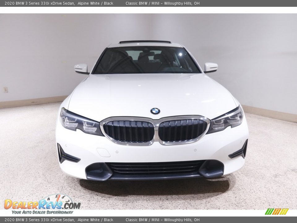 2020 BMW 3 Series 330i xDrive Sedan Alpine White / Black Photo #2