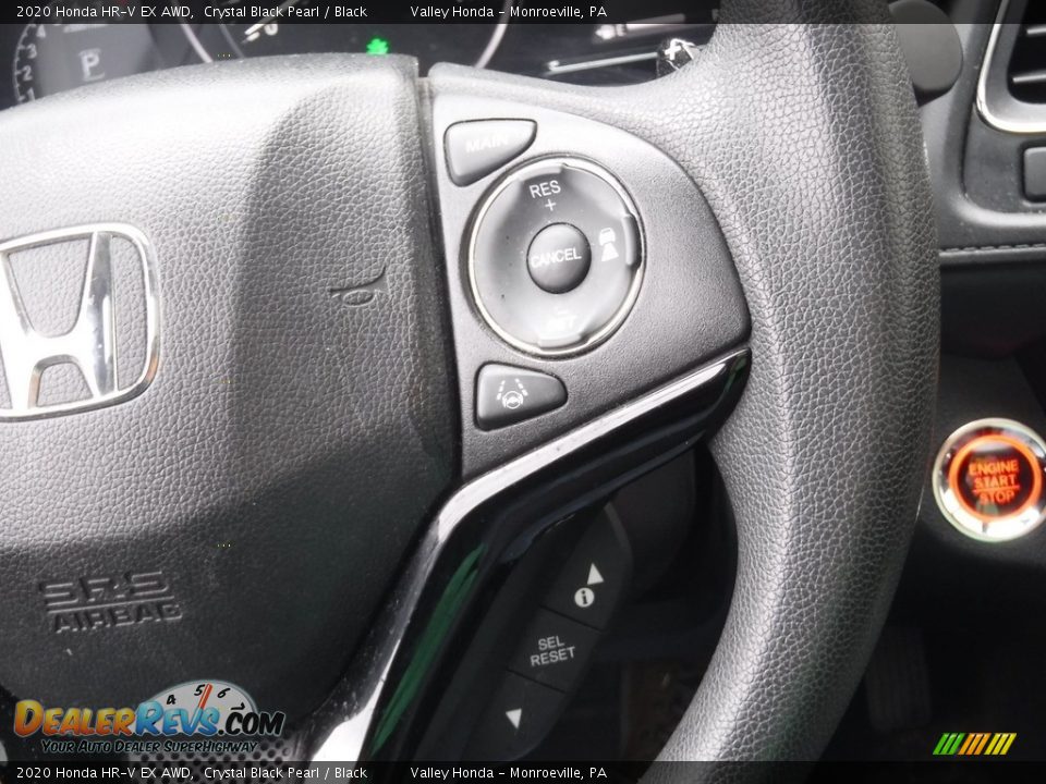 2020 Honda HR-V EX AWD Crystal Black Pearl / Black Photo #23