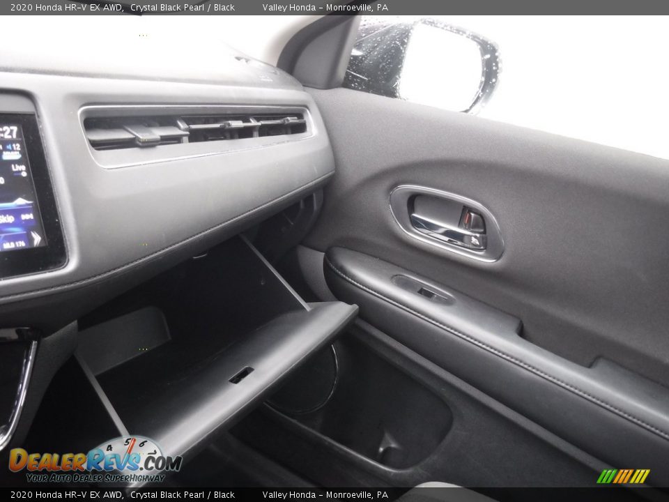 2020 Honda HR-V EX AWD Crystal Black Pearl / Black Photo #24