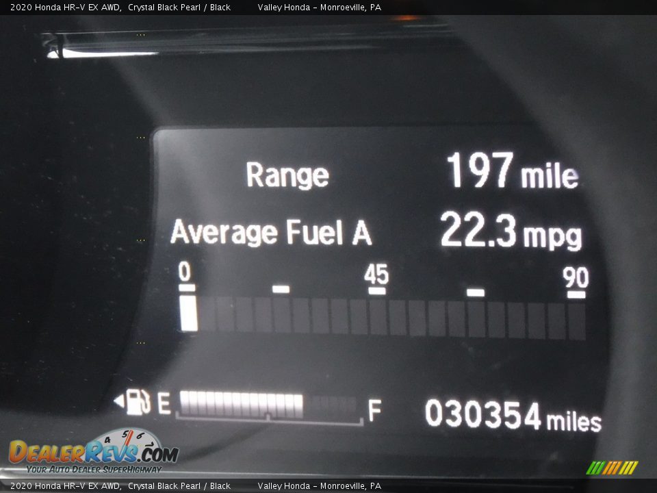 2020 Honda HR-V EX AWD Crystal Black Pearl / Black Photo #29