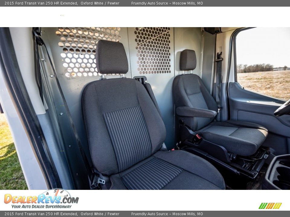 2015 Ford Transit Van 250 HR Extended Oxford White / Pewter Photo #20