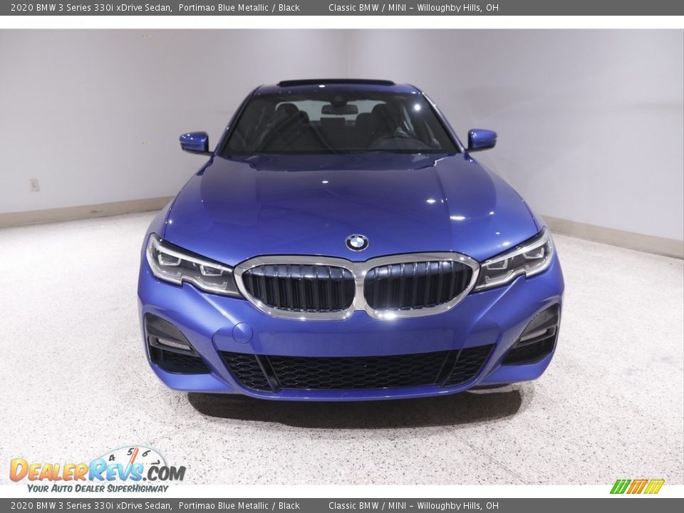 2020 BMW 3 Series 330i xDrive Sedan Portimao Blue Metallic / Black Photo #2