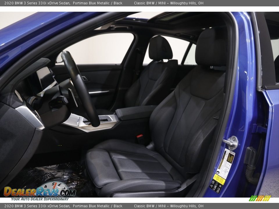 2020 BMW 3 Series 330i xDrive Sedan Portimao Blue Metallic / Black Photo #5