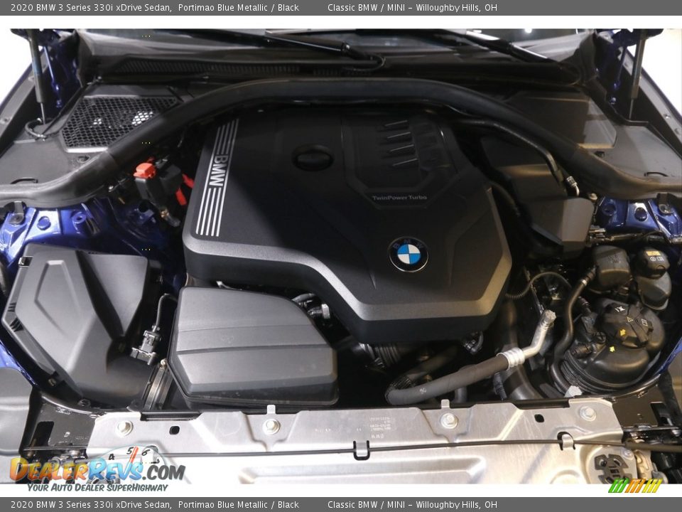 2020 BMW 3 Series 330i xDrive Sedan Portimao Blue Metallic / Black Photo #24