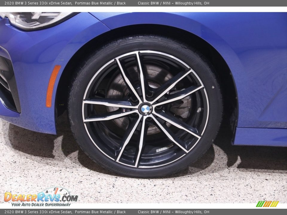2020 BMW 3 Series 330i xDrive Sedan Portimao Blue Metallic / Black Photo #25