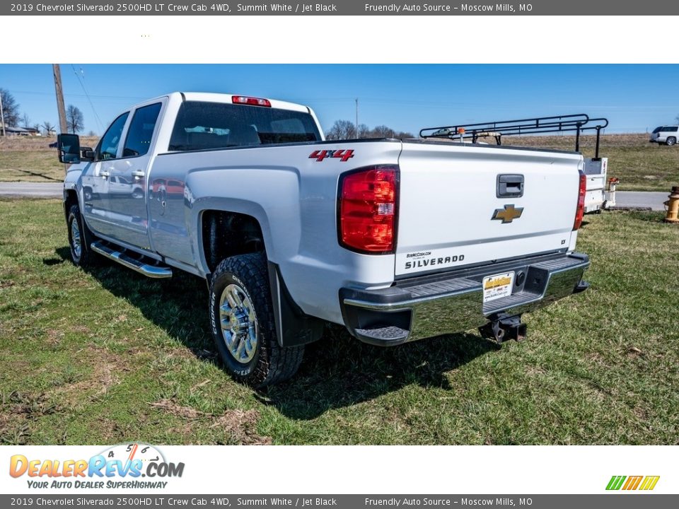 2019 Chevrolet Silverado 2500HD LT Crew Cab 4WD Summit White / Jet Black Photo #5