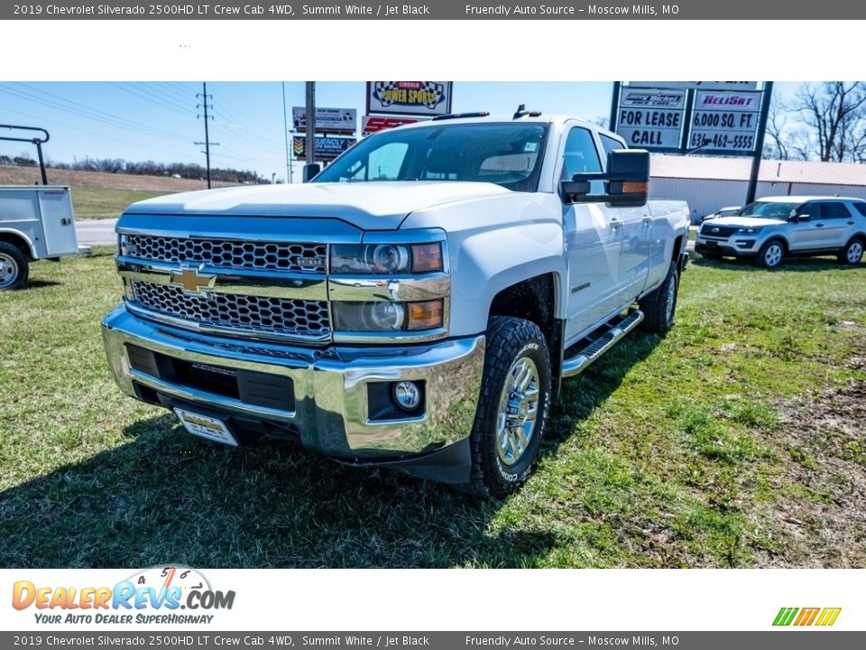 2019 Chevrolet Silverado 2500HD LT Crew Cab 4WD Summit White / Jet Black Photo #7