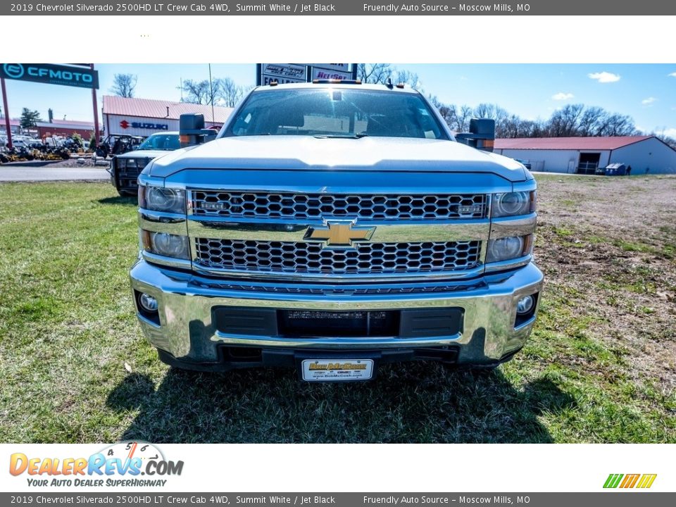 2019 Chevrolet Silverado 2500HD LT Crew Cab 4WD Summit White / Jet Black Photo #8