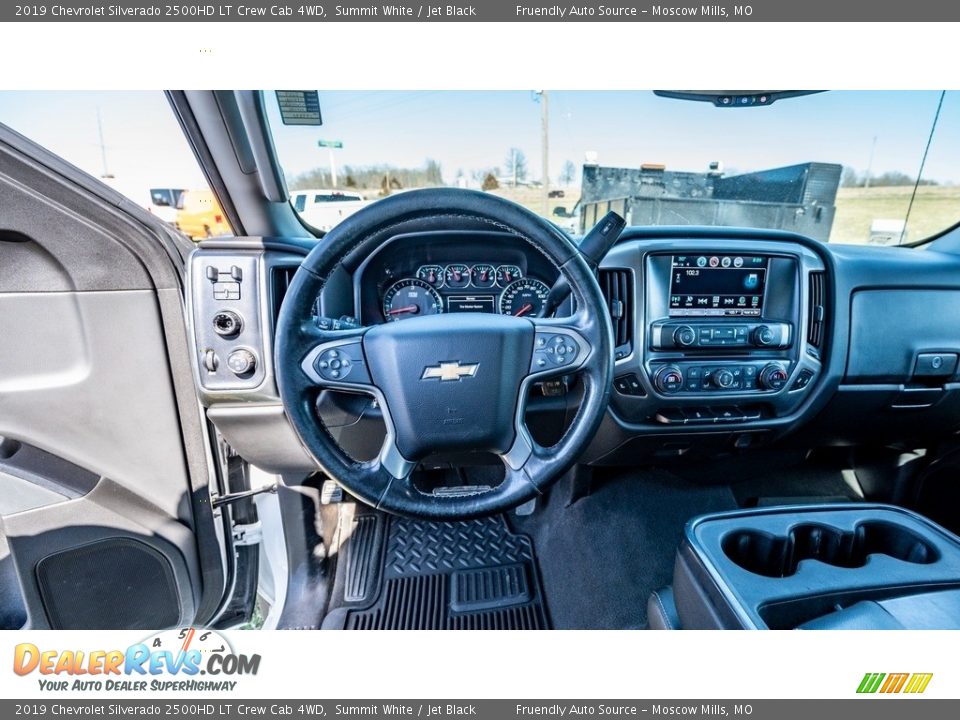 2019 Chevrolet Silverado 2500HD LT Crew Cab 4WD Summit White / Jet Black Photo #22