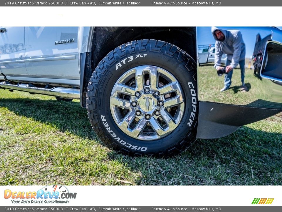 2019 Chevrolet Silverado 2500HD LT Crew Cab 4WD Summit White / Jet Black Photo #24