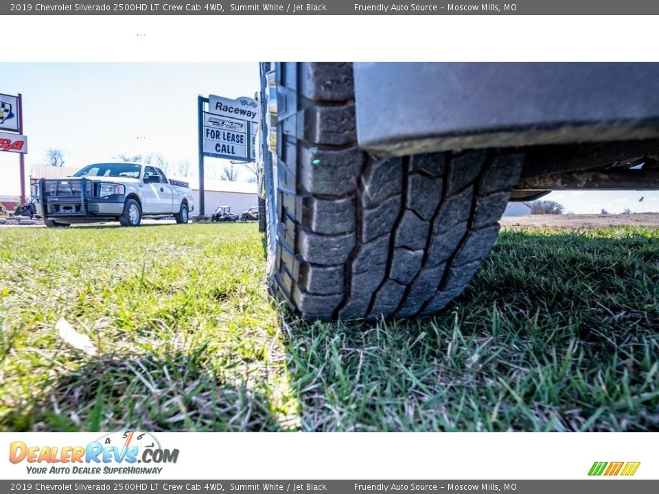 2019 Chevrolet Silverado 2500HD LT Crew Cab 4WD Summit White / Jet Black Photo #25