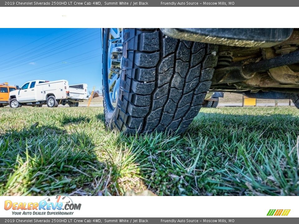 2019 Chevrolet Silverado 2500HD LT Crew Cab 4WD Summit White / Jet Black Photo #26