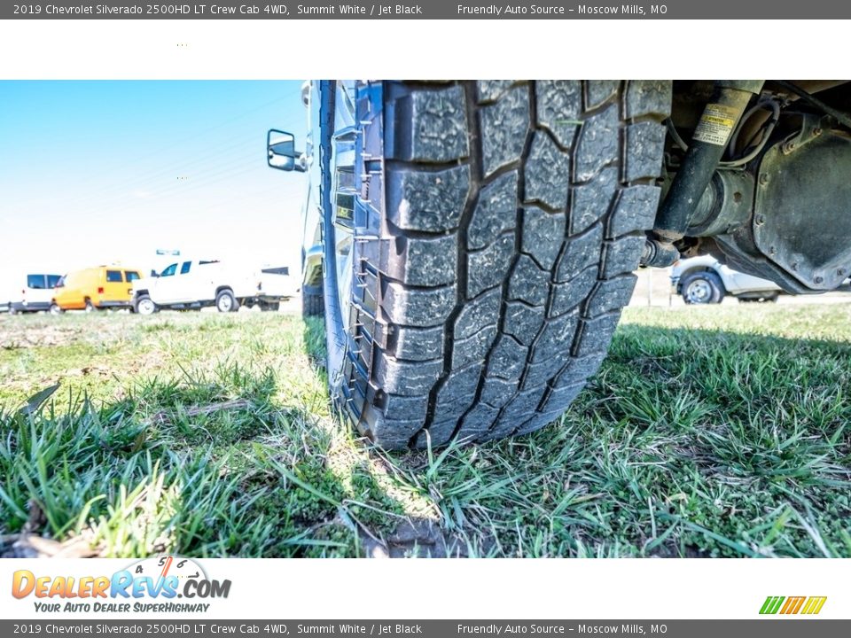 2019 Chevrolet Silverado 2500HD LT Crew Cab 4WD Summit White / Jet Black Photo #27